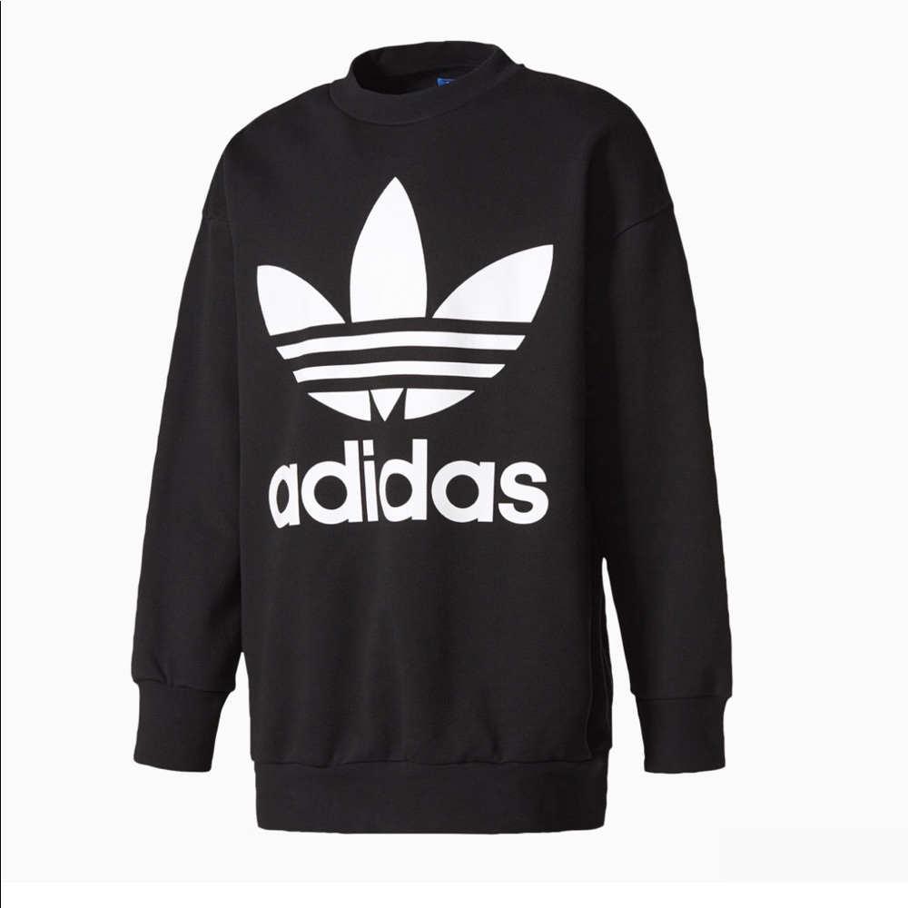 Adidas Men ADC F Crew Black Sweatshirt